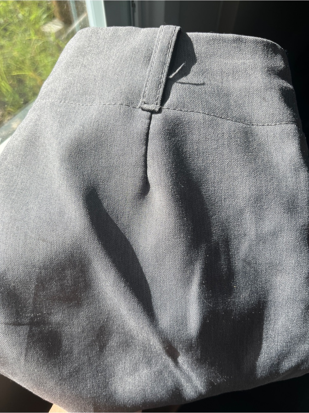 A. Beyer Size 0 Light Grey Women’s Slacks